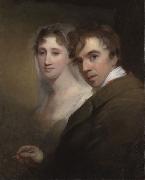Thomas, Self-Portrait of the Artist Painting His Wife (Sarah Annis Sully)